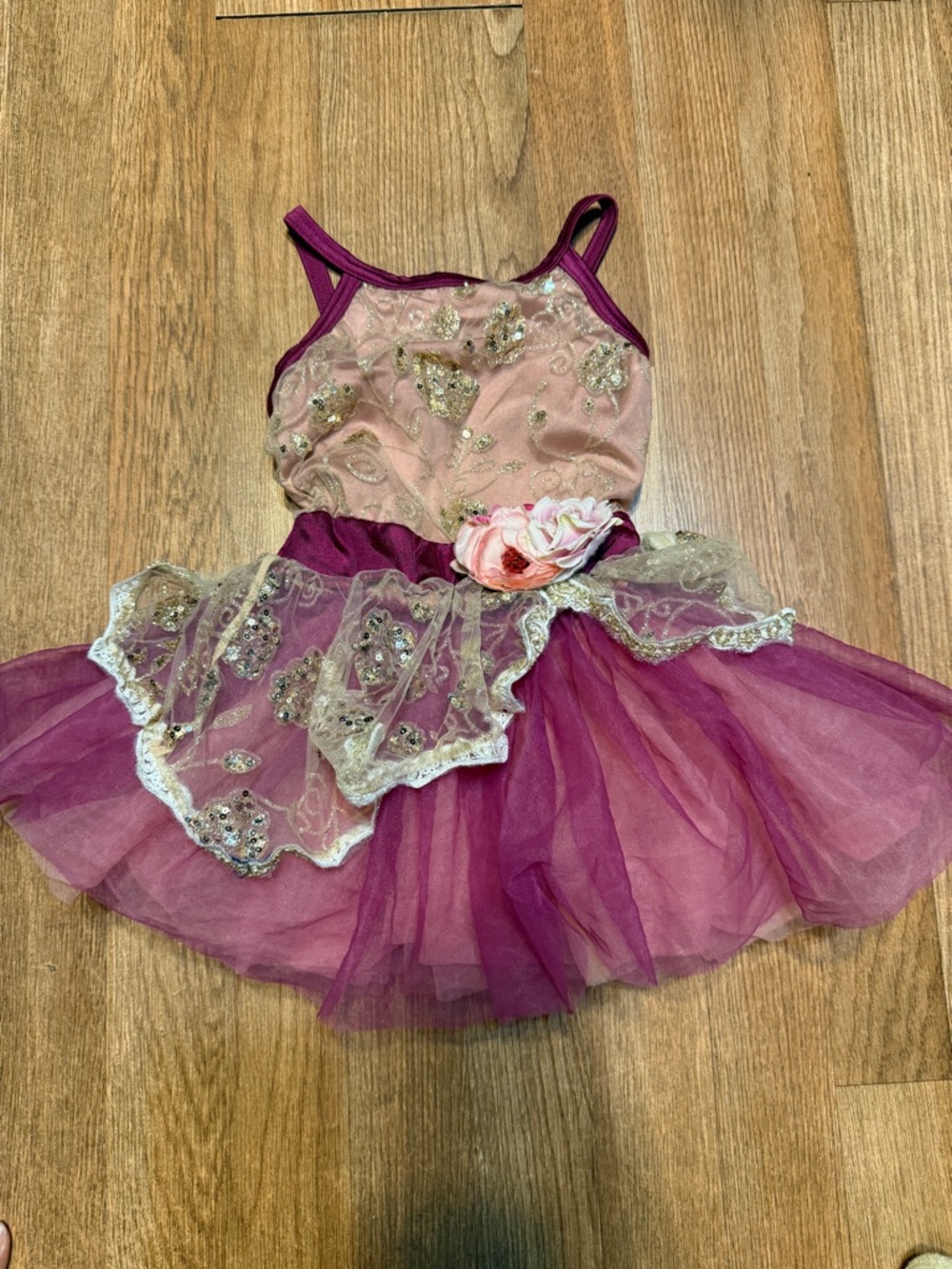Like new girls tutu leotard